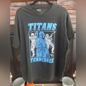 Star Wars Titans Graphic Short Sleeve T-Shirt Size XL